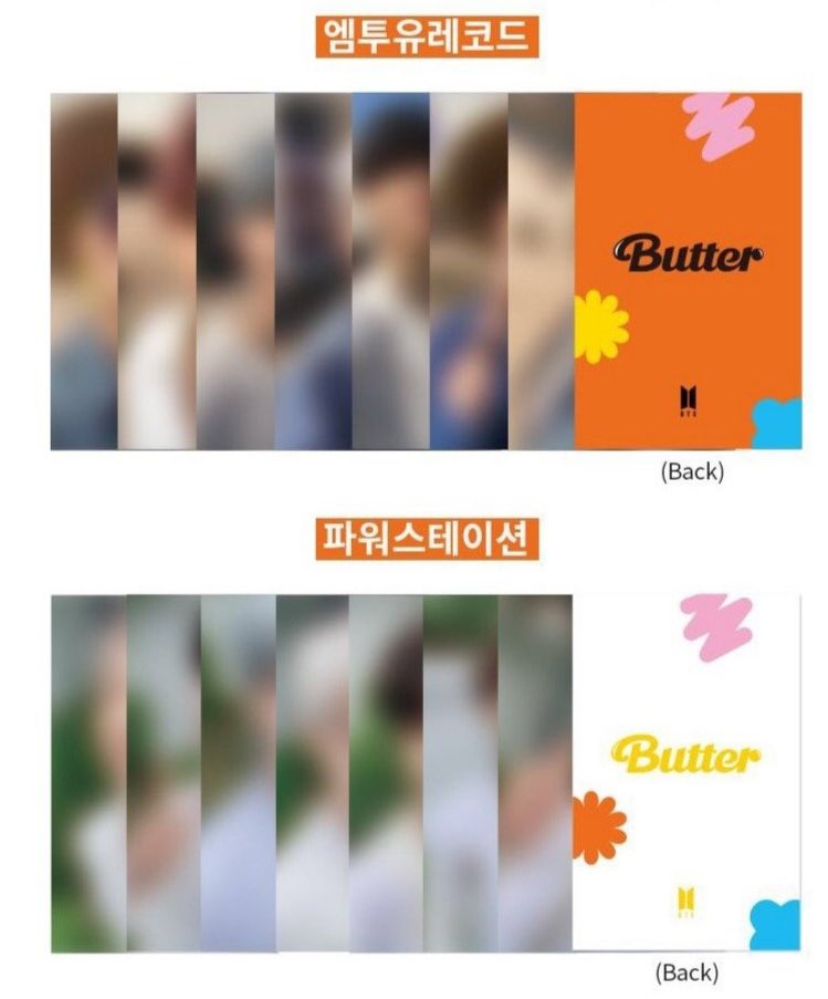 [BUTTER ALBUM - LUCKY DRAW TINGI]

RANDOM LUCKY DRAW PC
• No album included

💰₱800 each pc + LSF
— M2U: 2 slots (orange back)
— PS: 2 slots (white back)

📆 50% DP upon ordering, bal Aug 15
ETA to PH: Oct/Nov

🦋DM or Reply mine + quantity + store.