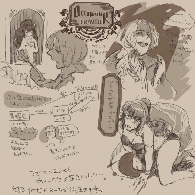 10 プリムロゼ3章 ライターの性癖… 