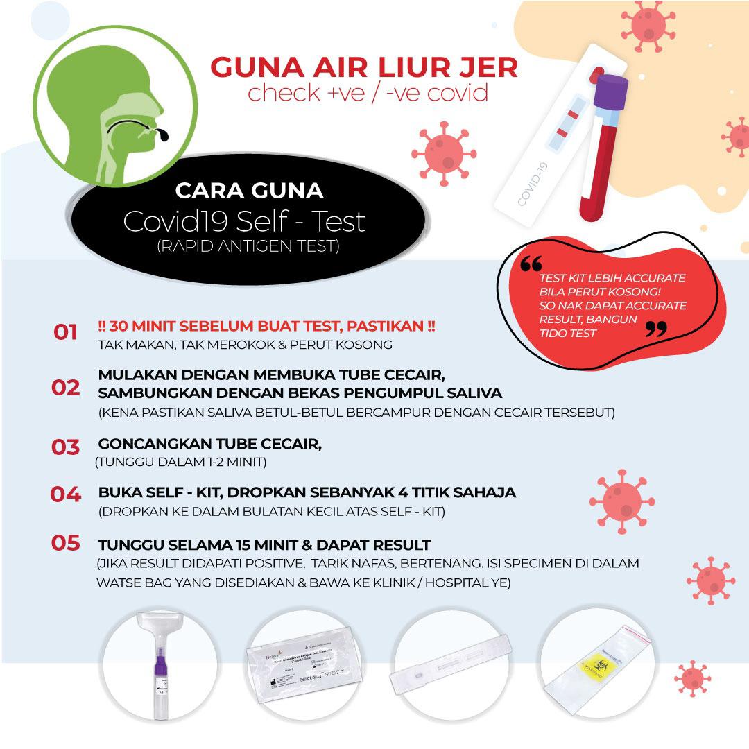 echaazira1's tweet photo. @carlsamsudin Nak tumpang promote  😃
Home testing kit
👉🏻👉🏻 COVID RTK-ANTIGEN SALIVA TEST 👈🏻👈🏻
⏰ CEPAT - Sepantas 15minit boleh dapat result
✅ MUDAH - Boleh buat di rumah semudah abc
💰 MURAH - Harga mampu milik 
🎯 KETEPATAN TEST - 90%

Yang penting kanak-kanak 😄 https://t.co/rH06zCxx10