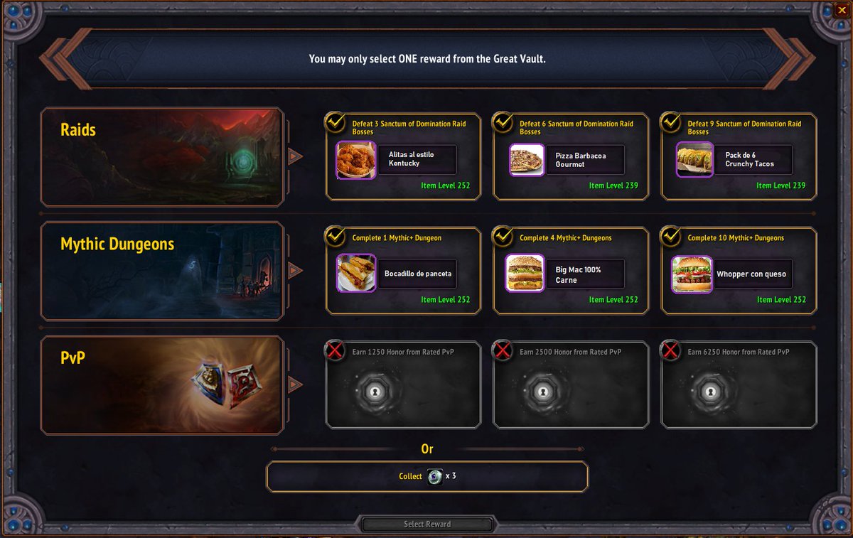 Todas las semanas lo mismo en el cofre semanal, me ayudan a elegir pls pls <a href="/RasexWarr/">Rasex</a> <a href="/SunderingKrich/">Chris López</a>