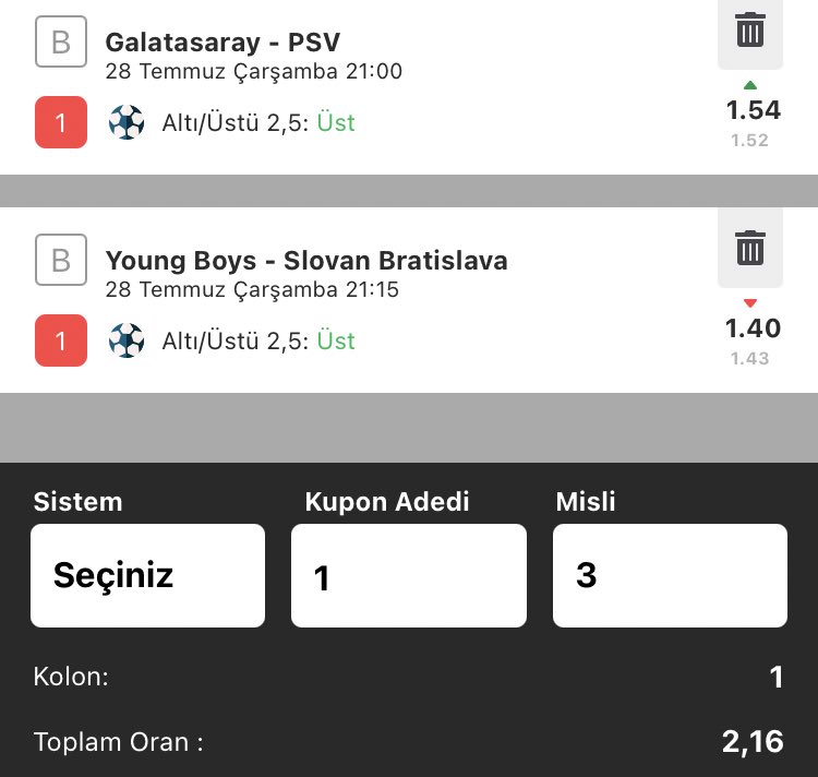 Uzun bir aradan sonra döndük.
Herkese bol şans 🤞