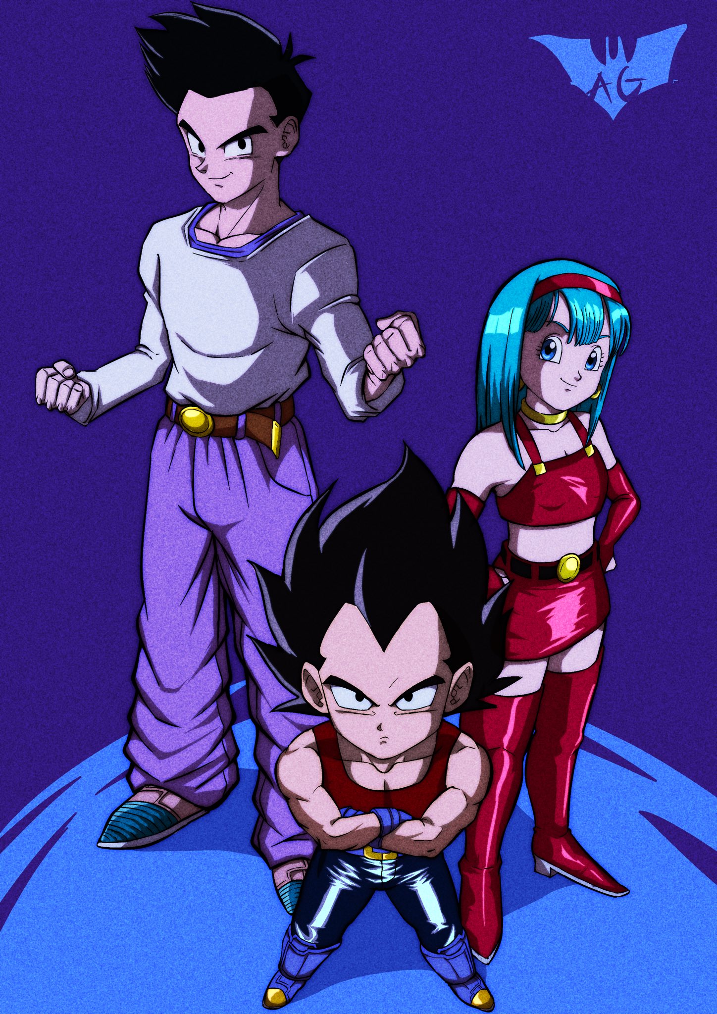 BatmAndrew.art on X: Dragonball GT Squad v.2