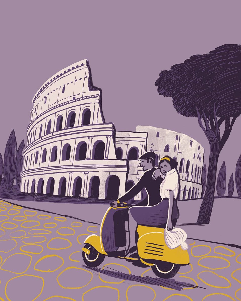 Nostalgic Rome travel illustration. Created for Funko games as part of their Pan Am boardgame.
#illustration #illustrationartists #illustrationart #illustrationforproducts #rome #gameart #boardgame #panam #nostalgictravel #travelposter