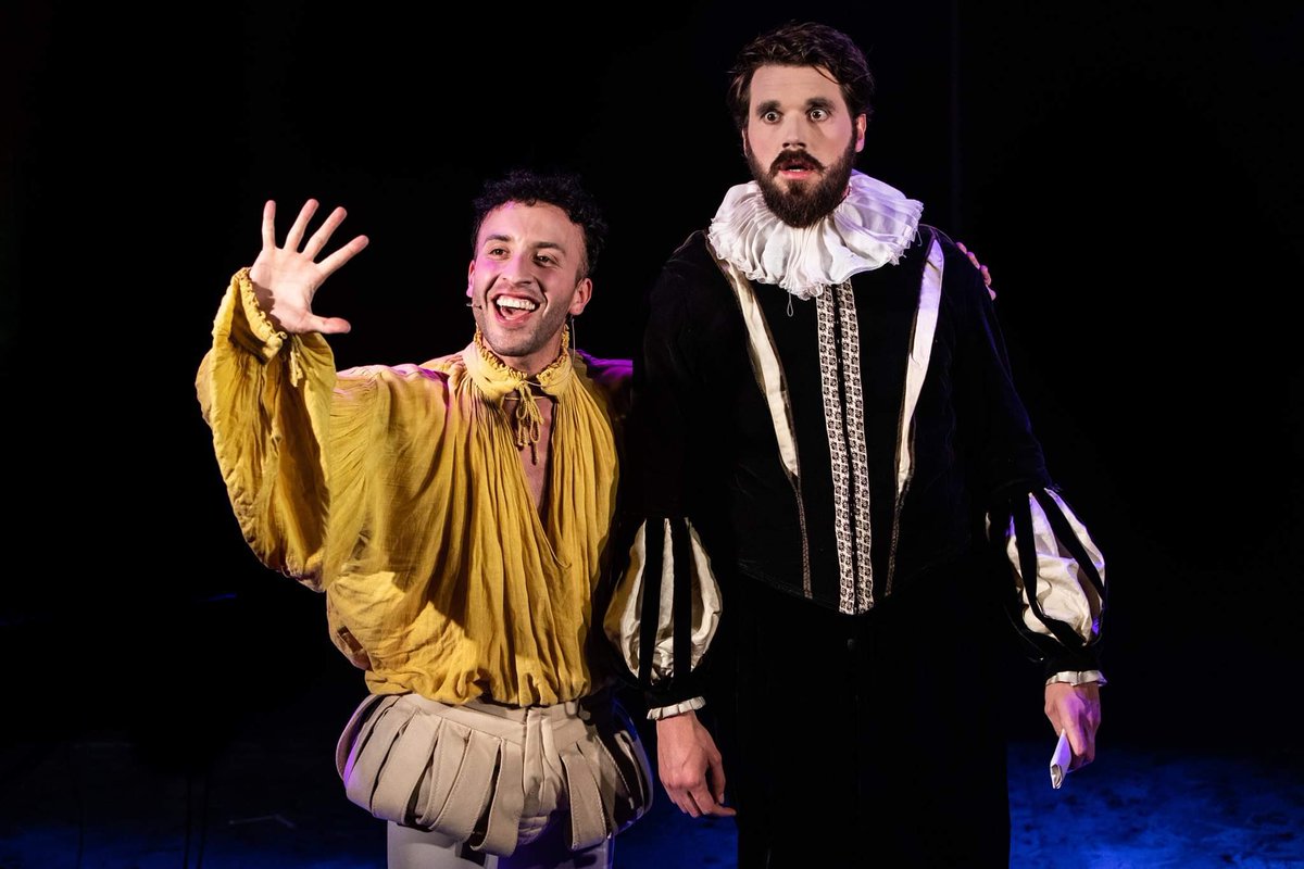thelostworks's tweet photo. Dearest followers &amp; friends… We’re back!! Come and join Willy and his Fair Youth for three shows only at Above The Stag in Vauxhall, 13-15th August. Dust off your breeches, whip out that ruff, and get yourself down to the show! 🧙‍♀️🤩👻🕺🏻🌈🎷🎸🥳 https://t.co/UHFO7qZ0IA