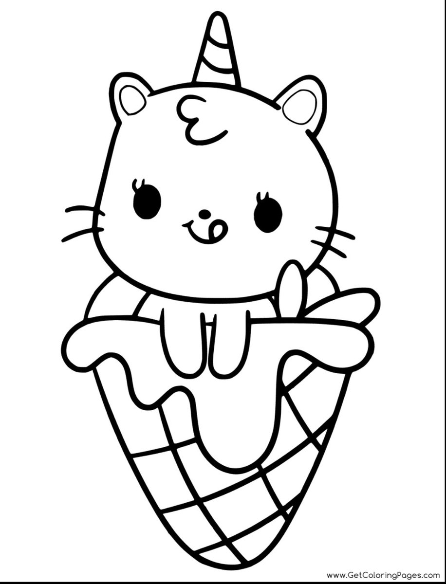 ColoringPageBot's tweet image. pretty kitty