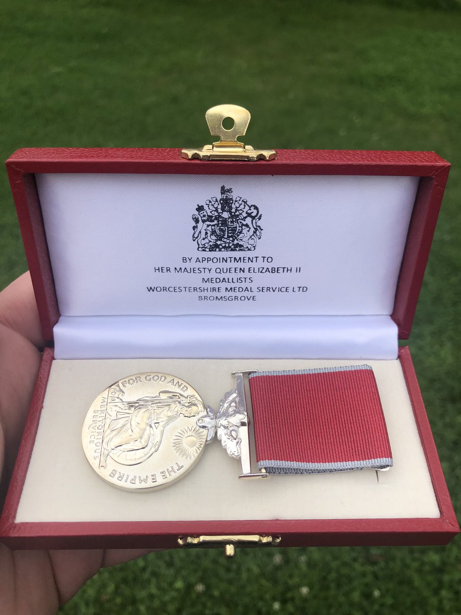 Graham Witter Esq., BEM tweet media