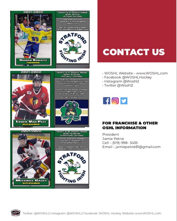 Ontario Super Hockey League (@oshl_official) on Twitter photo 