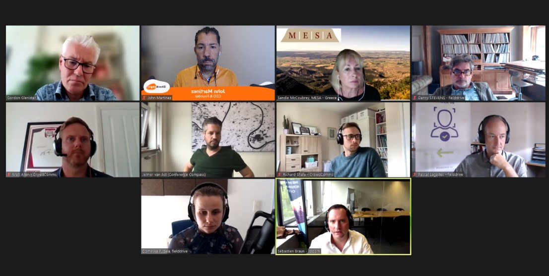 JohnShocklogic's tweet image. Great to catch up with everyone in today's "Meetings &amp;amp; Events Support Association" meeting! 

@Shocklogic #eventtech #eventprofs