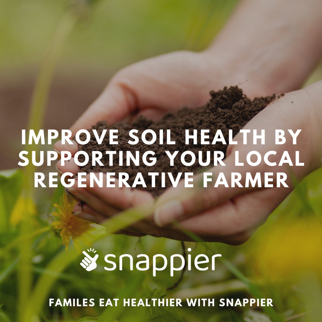 Snappier11's tweet photo. Give back to the earth's soil by supporting your local regenerative farmer. 🌱👩‍🌾👨‍🌾

Learn more about soil health at:
https://t.co/1ZciIheX6K

#soil #climatechange #regenerativefarming #farming #farmersmarket https://t.co/j5ORbL2ngd