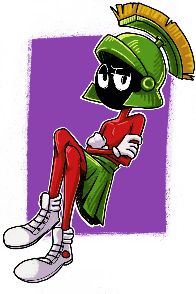#SpaceJamANewLegacy listen #MarvinTheMartian has some sweet kicks and could probably hold their own on the court.. 🗣  Toons coulda asked nicely!! #Respect