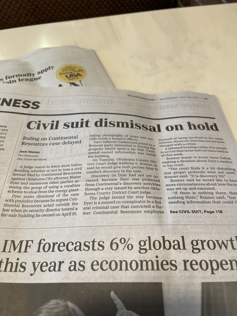 McSnipes (@mclainsnipes) on Twitter photo Impressed with the shift I’m seeing on the pages of <a href="/TheOklahoman_/">The Oklahoman</a>
Here’s a big story that you aren’t paying attention to and should be Impressed with the shift I’m seeing on the pages of <a href="/TheOklahoman_/">The Oklahoman</a>
Here’s a big story that you aren’t paying attention to and should be
