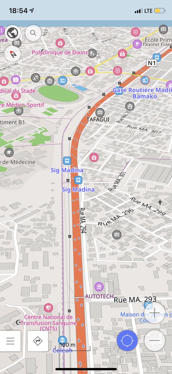À travers le pojet de Geosynapse Stop COVID19 avec l’appui de <a href="/EmbassyConakry/">@embassyconakry</a> et un travail acharné de nos différentes équipes nous avons pu finaliser la cartographie de toute la ville de Conakry sur OpenStreetMap.
 #stopcovid19 
<a href="/GeoSynapse/">GeoSynapse Guinée</a> 
<a href="/TinoNabib/">TOUPANE Tino Raphaël</a>