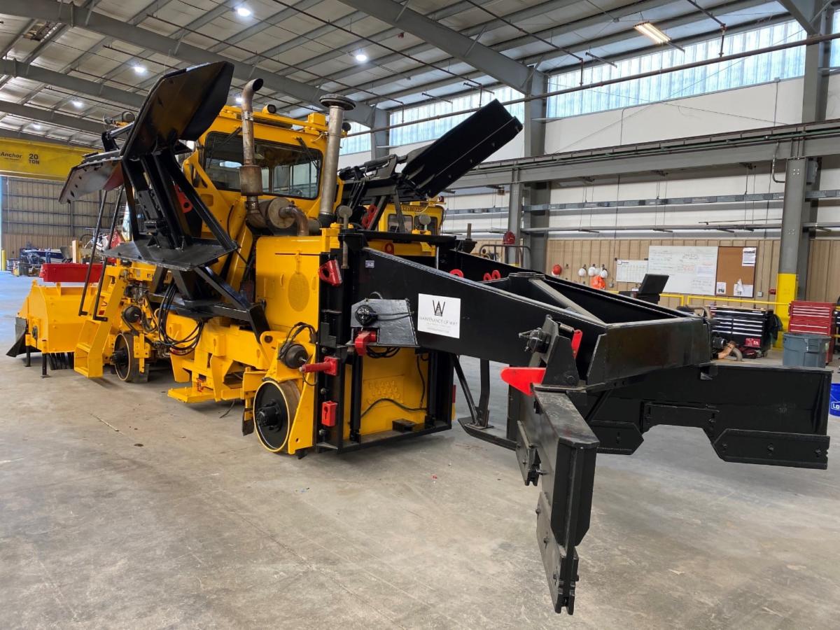 Ready to work! Kershaw 46-1 Regulator on our test track and available for inspection!
$65,000
YOM: 1984 
Refurbished in 2008. 
8558 hours since rebuild. 
Serviced, painted, and functionally ready. 
Call 713-306-5695 or email steven.kopp@mowequipment.com