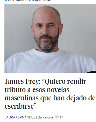 LaCrono__'s tweet photo. Me parece perfecto. Los hombres también necesitan su espacio en la literatura. https://t.co/C3Pi79iMeH