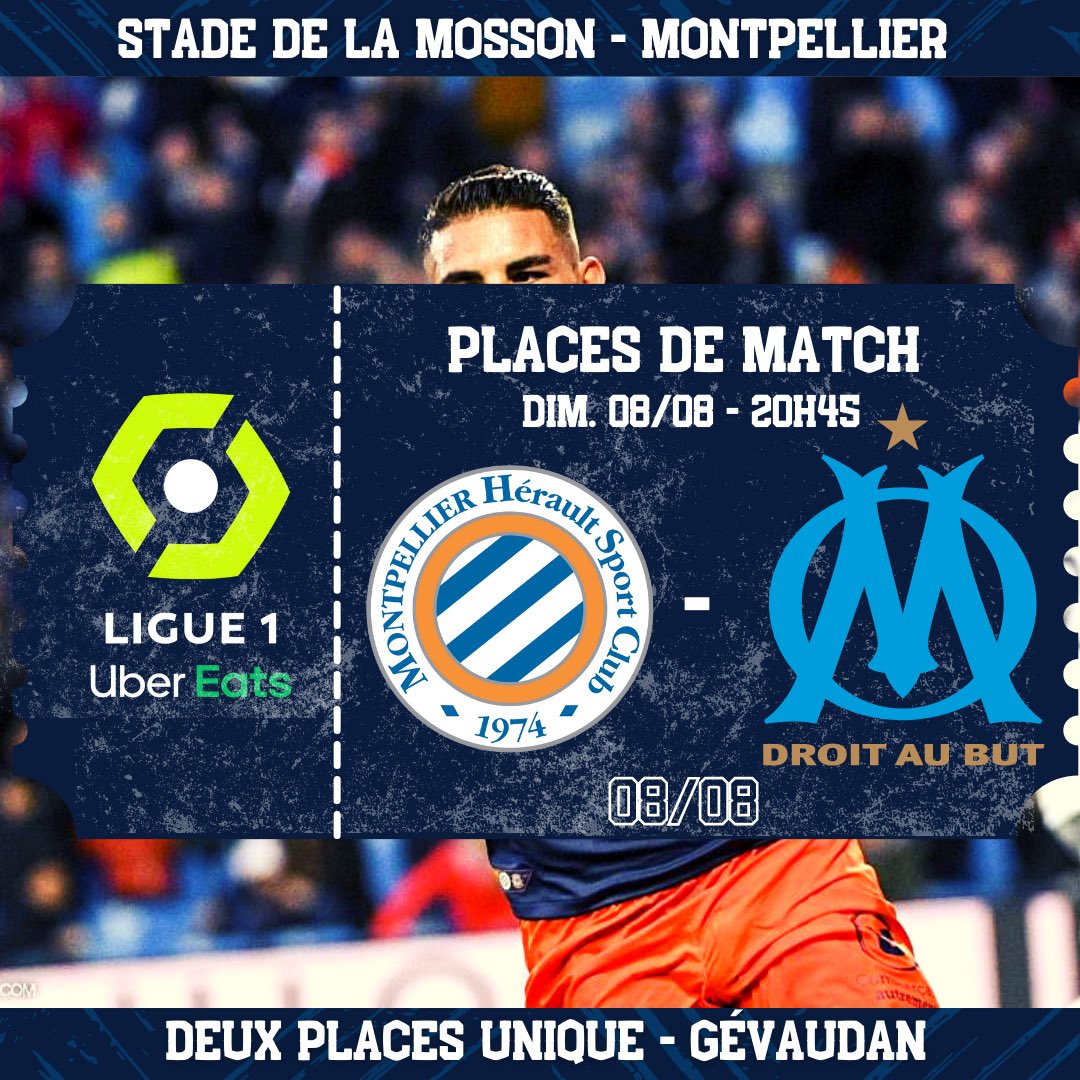 🆕 Nouveauté sur UP2IT : Des places de matchs sont à gagner dans l’appli ! 
Pour la  1ère journée de Ligue 1 ⚽️ des places pour les matchs <a href="/MontpellierHSC/">MHSC</a> - <a href="/OM_Officiel/">Olympique de Marseille</a>  &amp; <a href="/ASSEofficiel/">AS Saint-Étienne</a> - <a href="/FCLorient/">FC LORIENT 🐟</a> sont à gagner dans la FanZone. 🎁

➡️ RDV dans l’app pour participer !