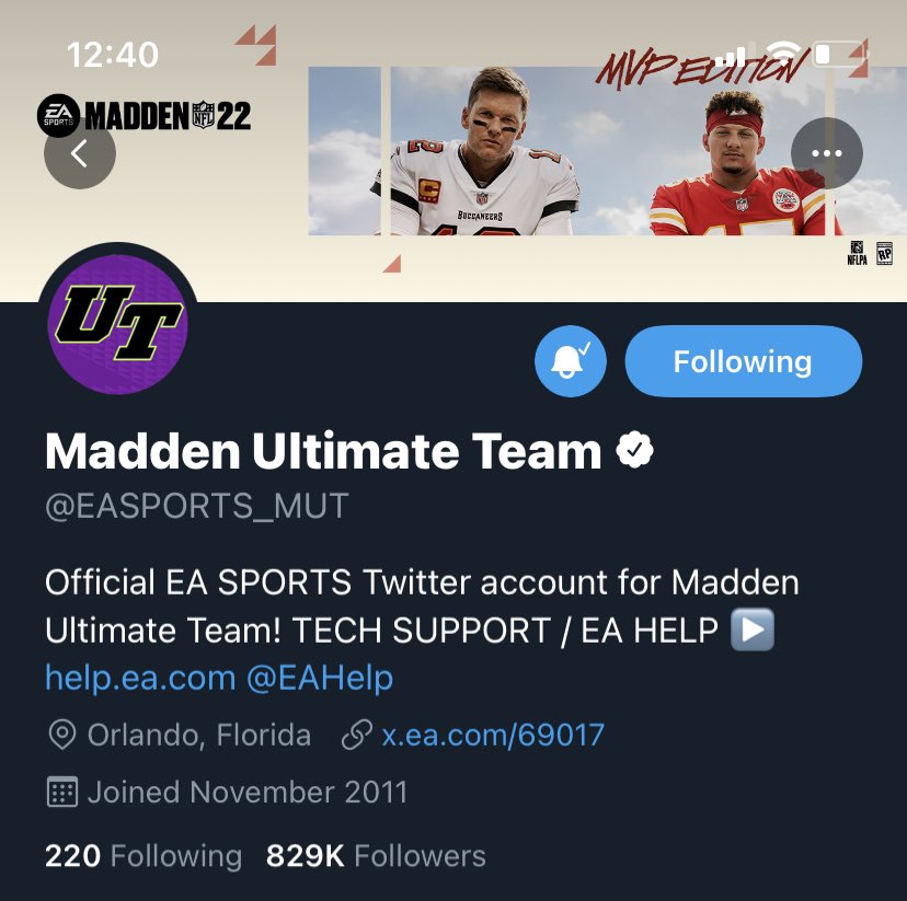 McCullaPlays's tweet photo. New #MUTSeason is upon us! @EASPORTS_MUT with the new Avi! https://t.co/xKu8Y2NLRz