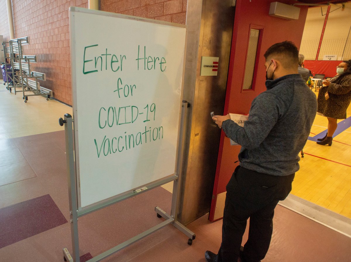 MayorHancock's tweet image. As much as we might like to think that the COVID pandemic is over, it’s not. That’s why we’re allocating another half-million dollars to continue bringing vaccines into neighborhoods and communities with low vaccination rates.