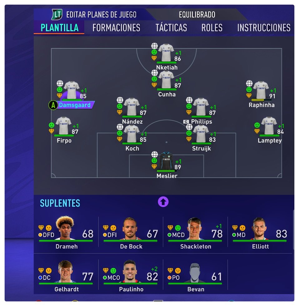 Andresan409's tweet photo. 🤷Que CAMBIARÍAS de esta Plantilla?
#FIFA22 #FIFA21 #ModoCarrera 
@leeds @fifa21 @EASPORTSFIFA https://t.co/enMuThDPkE