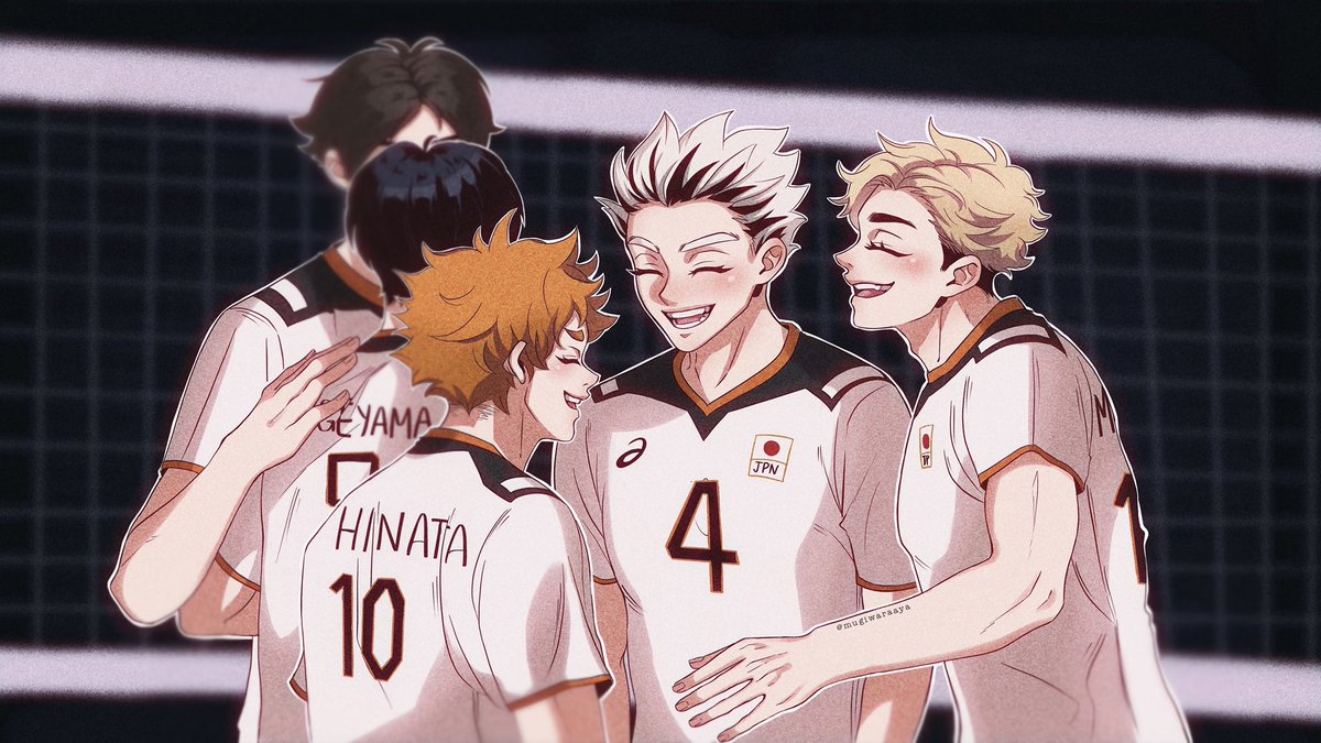 mugiwaraaya's tweet photo. 🎌✨🏆 #haikyuu #Olympics https://t.co/yOVVhKcR59
