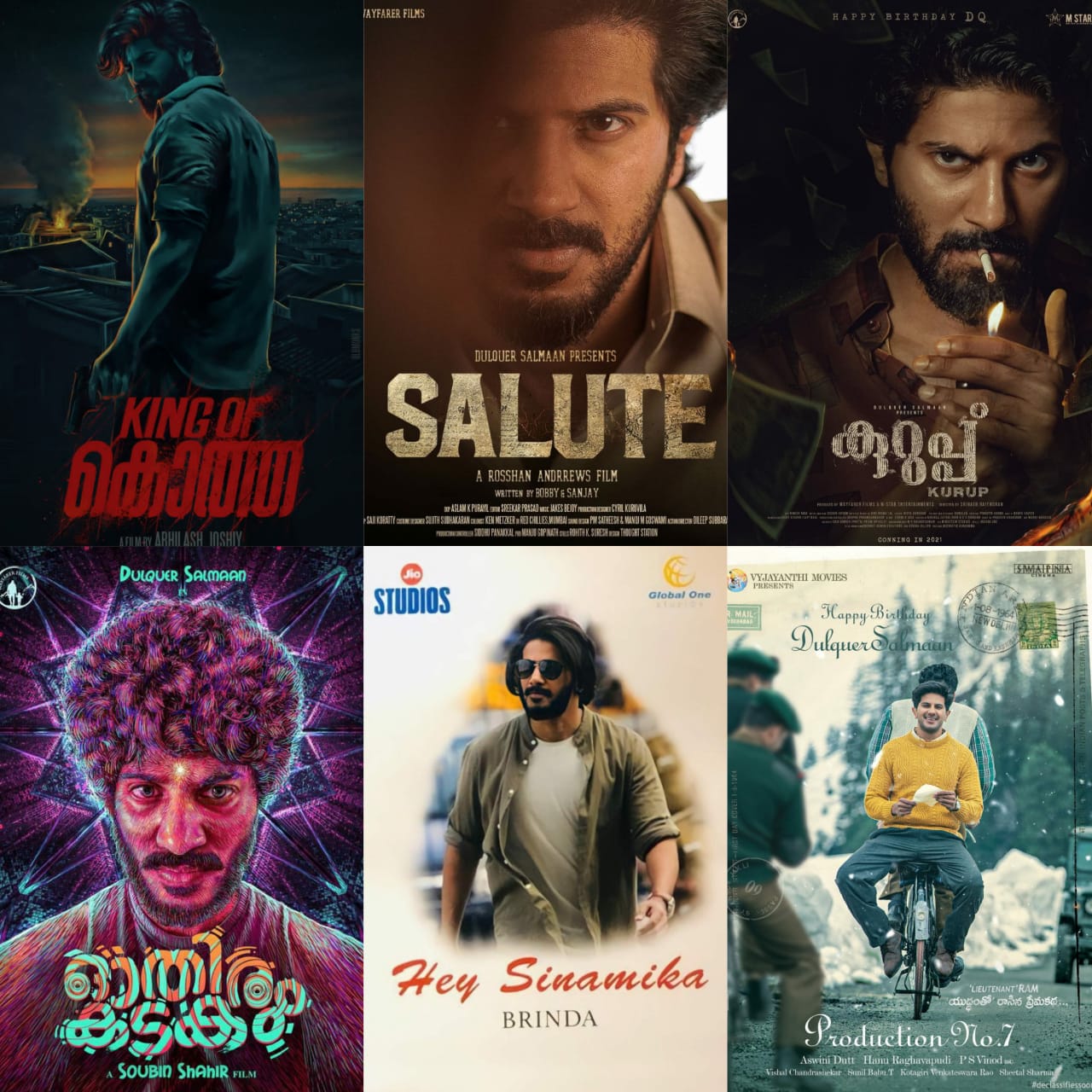 Awesome Day For Fans    Happy Birthday Dulquer Salmaan           