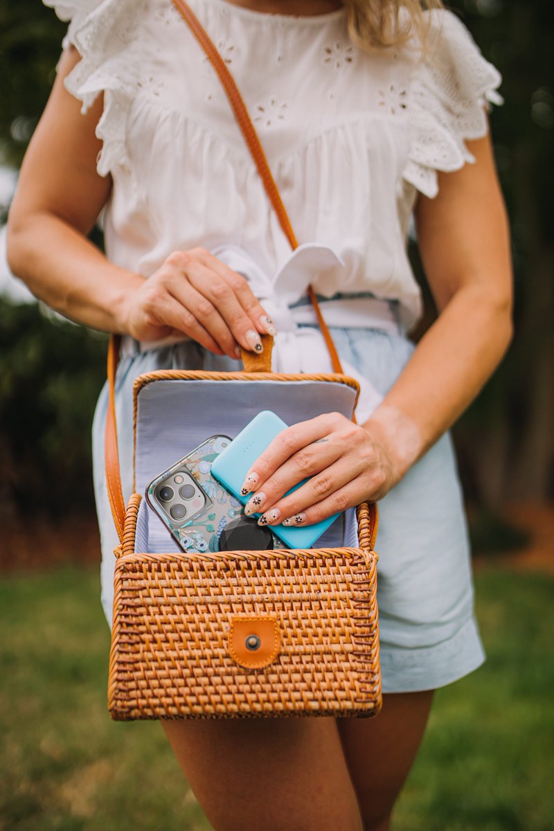 sharperimage's tweet image. Festival season is back! Don&apos;t miss a single selfie opportunity and stay charged up all day with our Impulse Power Bank Block. Available now at @bedbathandbeyond.

#SharperImage #ASharperTomorrow