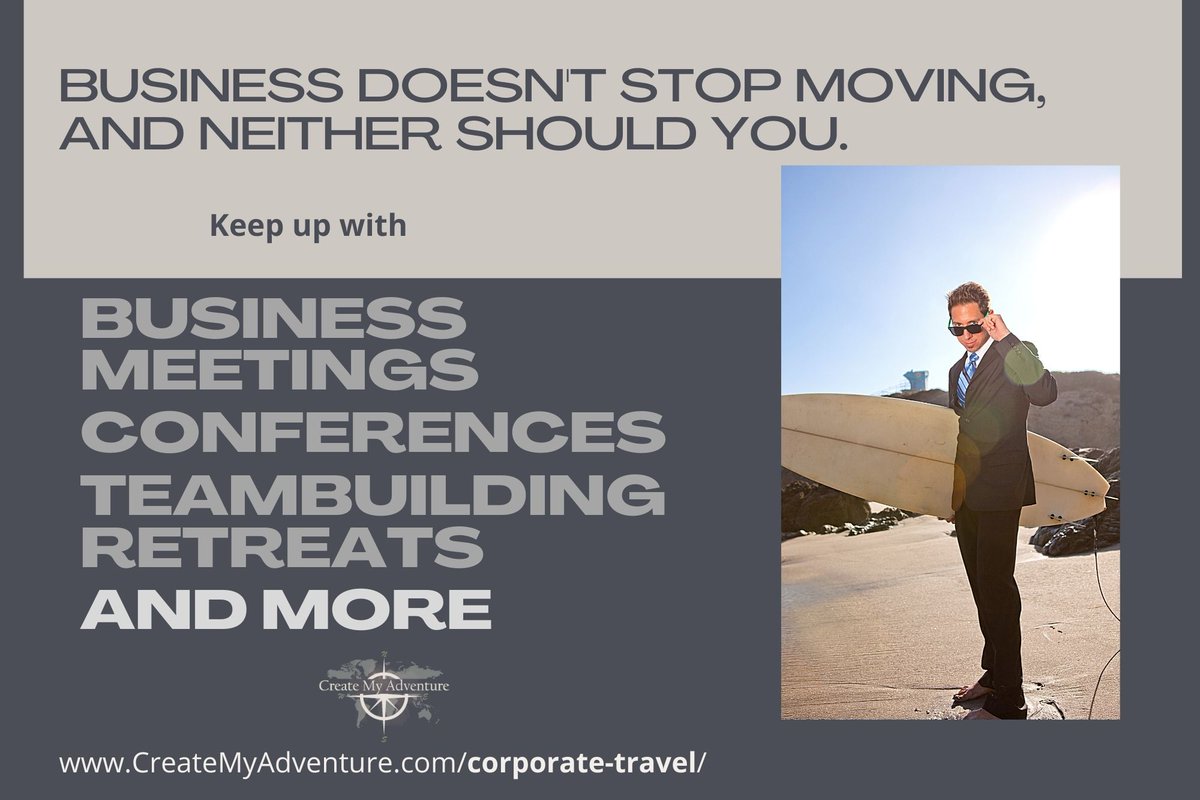 What does traveling for work look like for you and how can it be made easier?

#Travel #Work #PrivateTravel #PrivateJets #CompanyRetreats #Conferences #BusinessMeetings #WorkTravel #BigBoss #Networking
