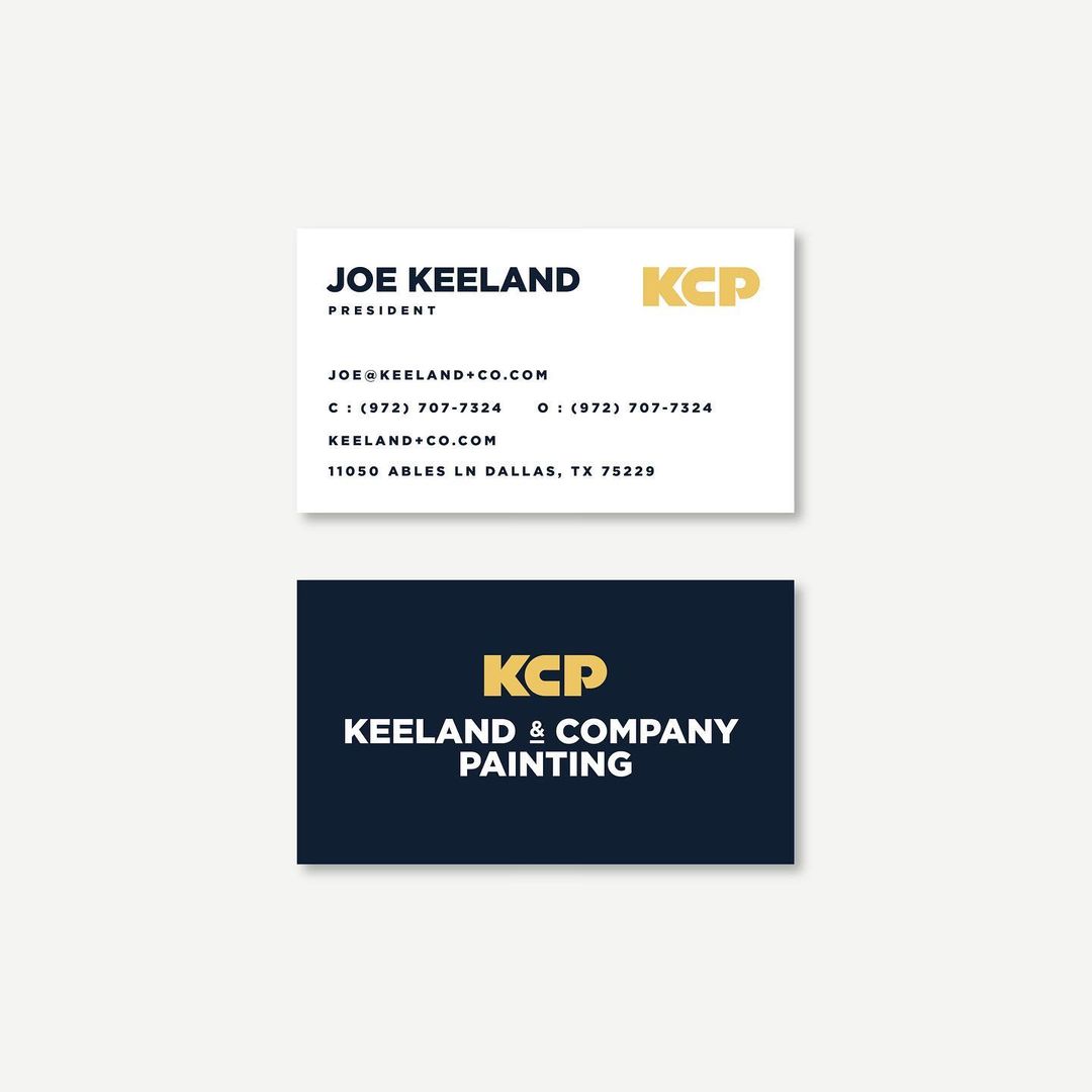 Keeland &amp; Company Painting // #WebsiteByWUA #BrandingByWUA