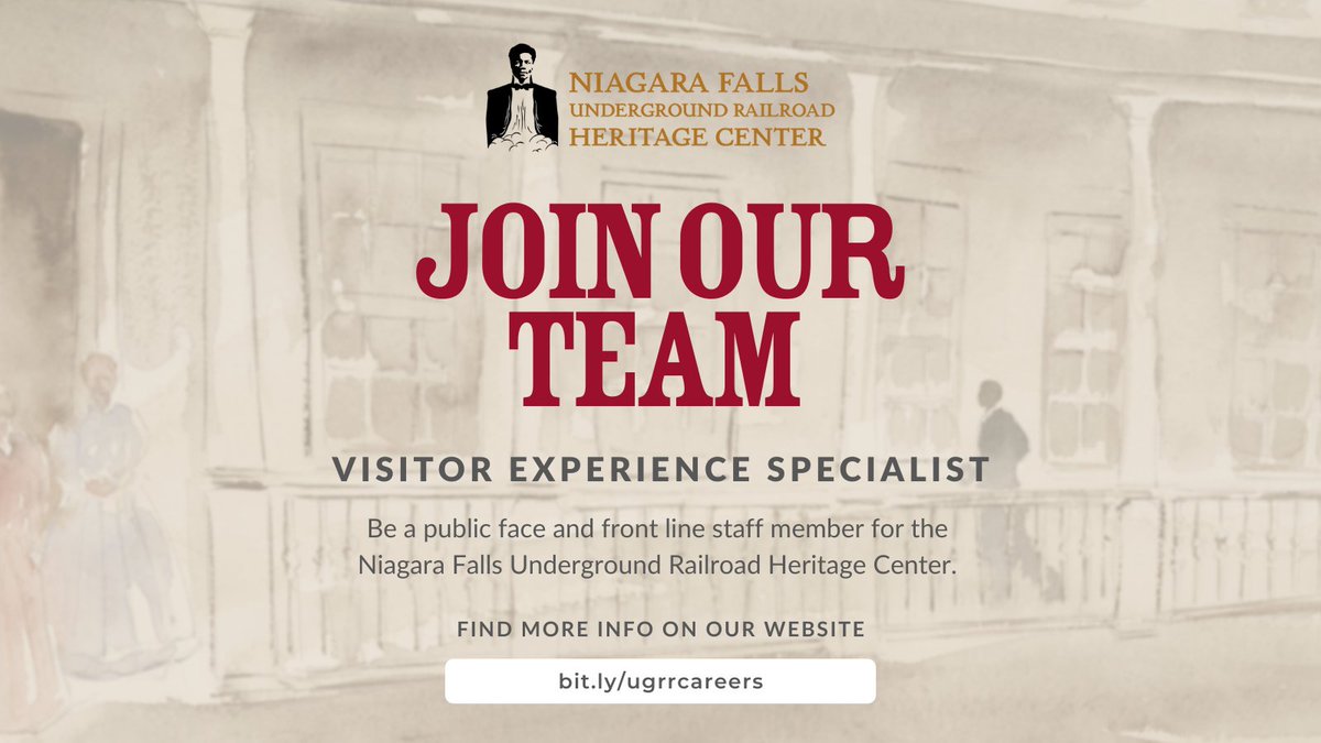 Passionate about social justice? History? Come work with us!

Learn more about the Visitor Experience Specialist role, and apply, here: bit.ly/ugrrcareers

#museum #publichistory #jobsearch