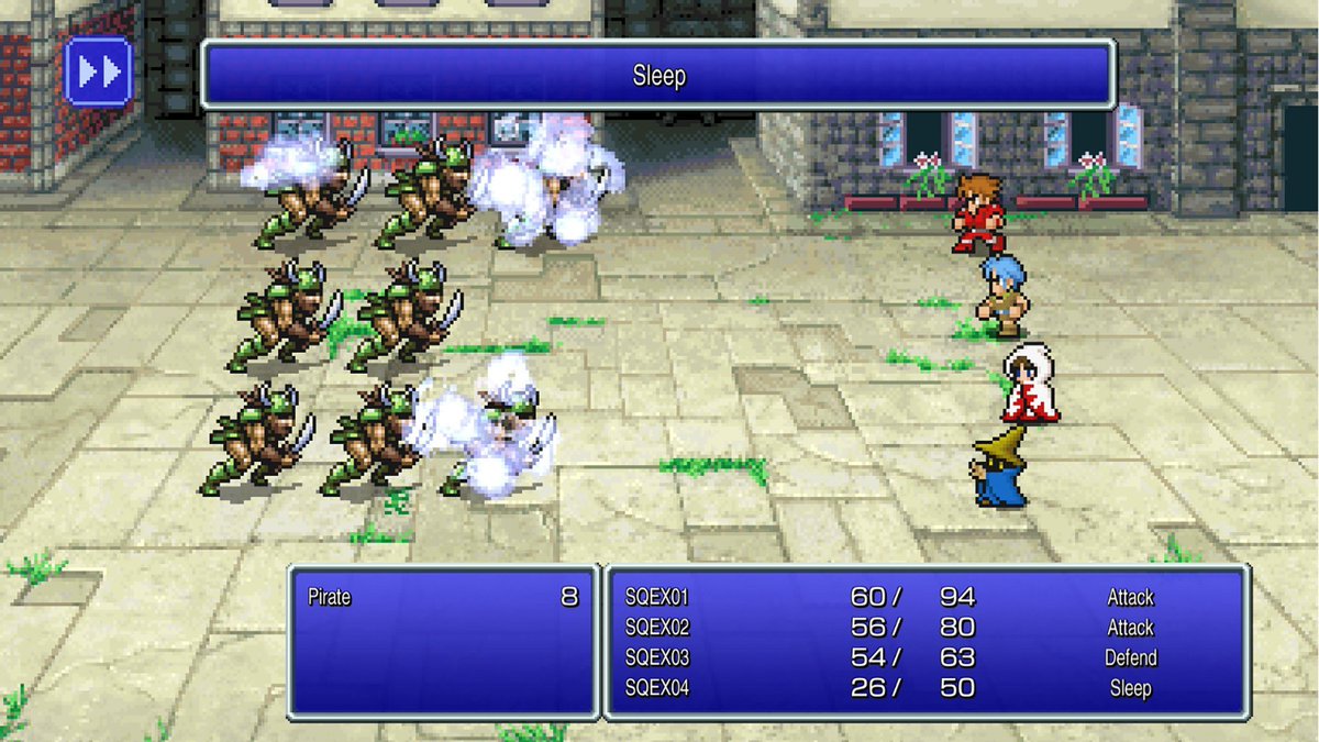 Wario64's tweet photo. Final Fantasy 1-3 Pixel Remaster out on Steam. 36% off on GMG XP Offer:
FF1 - $7.67 https://t.co/FIqxrMN0yU
FF2 - $7.67 https://t.co/J7IHgh5w9Y 
FF3 - $11.51 https://t.co/UgjGGwxx9g #ad 

Instructions to fix the font: https://t.co/OCwVws1aJk https://t.co/JjwmwNJbJ5