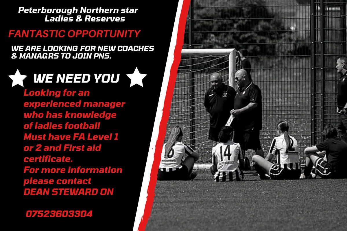 Peterborough Northern Star Ladies & Girls (@pnsfc_ladies) on Twitter photo 