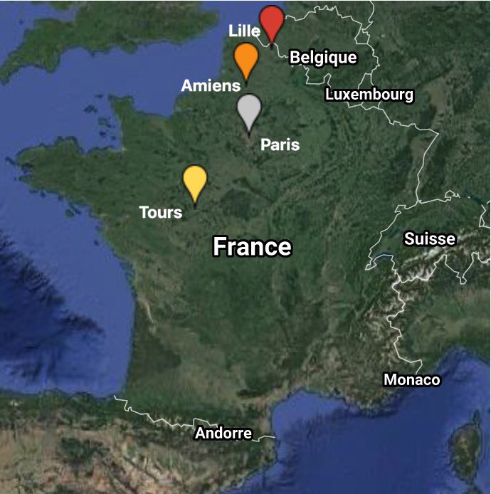 AJMUrgences's tweet photo. Ce soir, on vous présente le programme de la semaine à venir ainsi que la belle ville de Tours !
Accroche ta ceinture #FuturInterne, on va (encore) te faire rêver 🤩

Les villes à l’honneur de aujourd’hui à Mercredi prochain : Tours, Amiens, Lille, Paris et La Réunion 😍 https://t.co/0Pi0Y1eATc