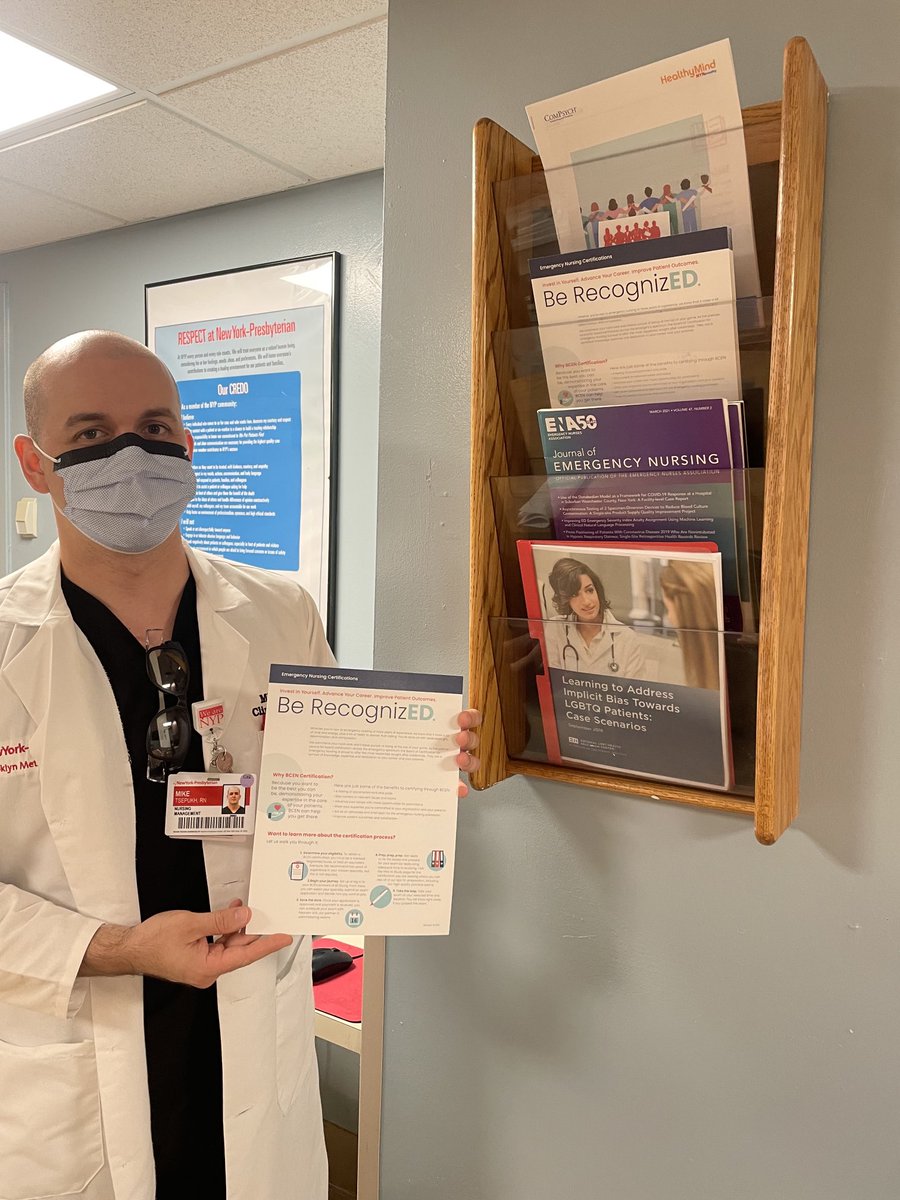 To be a Nurse is to be a lifelong learner💡our new Resource Reading shelf offers ENA journals, Nursing certification materials, and infonet resources 📖📚⁦<a href="/patrickearl2014/">Patricia Punzalan</a>⁩ ⁦<a href="/MTsepukh/">Mike Tsepukh</a>⁩ ⁦<a href="/NypbmhE/">NYPBMH_ED</a>⁩