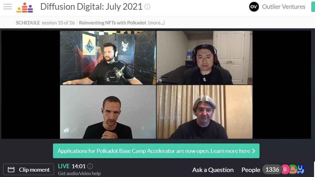 cthomas0710's tweet image. Everything you need to know about #nonfungibletokens 🤯
@bitfalls @RmrkApp @AleksandaMitro1 @Unique_NFTchain @RayLuCode @BitDotCountry #Diffusiondigital  #web3 #crypto #Polkadot #Metaverse #nifty
👉@OVioHQ has leading research on #NFTs @jamie247 🧠
outlierventures.io/research/defi-…