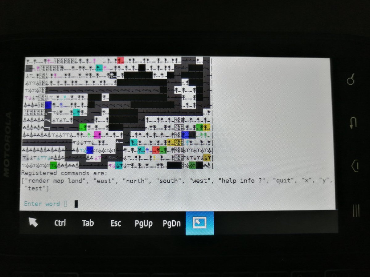 Roal_Yr's tweet image. #rustgamedev #rustlang #linux #linuxphone #maemoleste
on a decade-old Motorola Droid 4