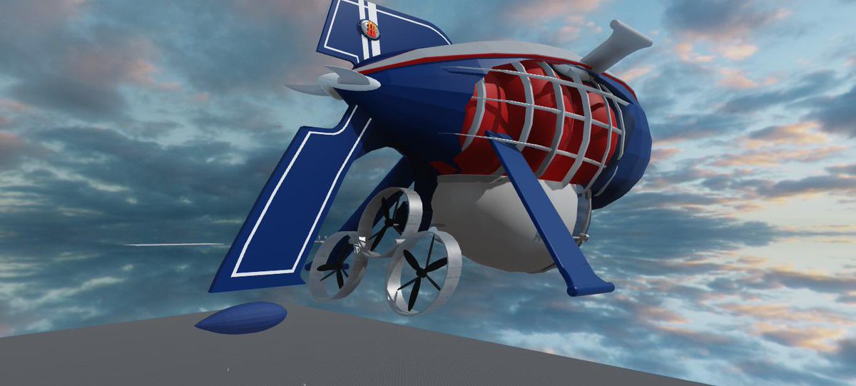 GetLazyRBLX's tweet photo. There are going to be two variants of the Airship.
The Airship and The SportShip in simpler terms:
-The Airship is Season 1/2 variant of the Airship, it’s slower than other variant but has a decent speed.
-The SportShip is season 3/4 variant it’s faster than the first variant. https://t.co/Eoa11BIuXw