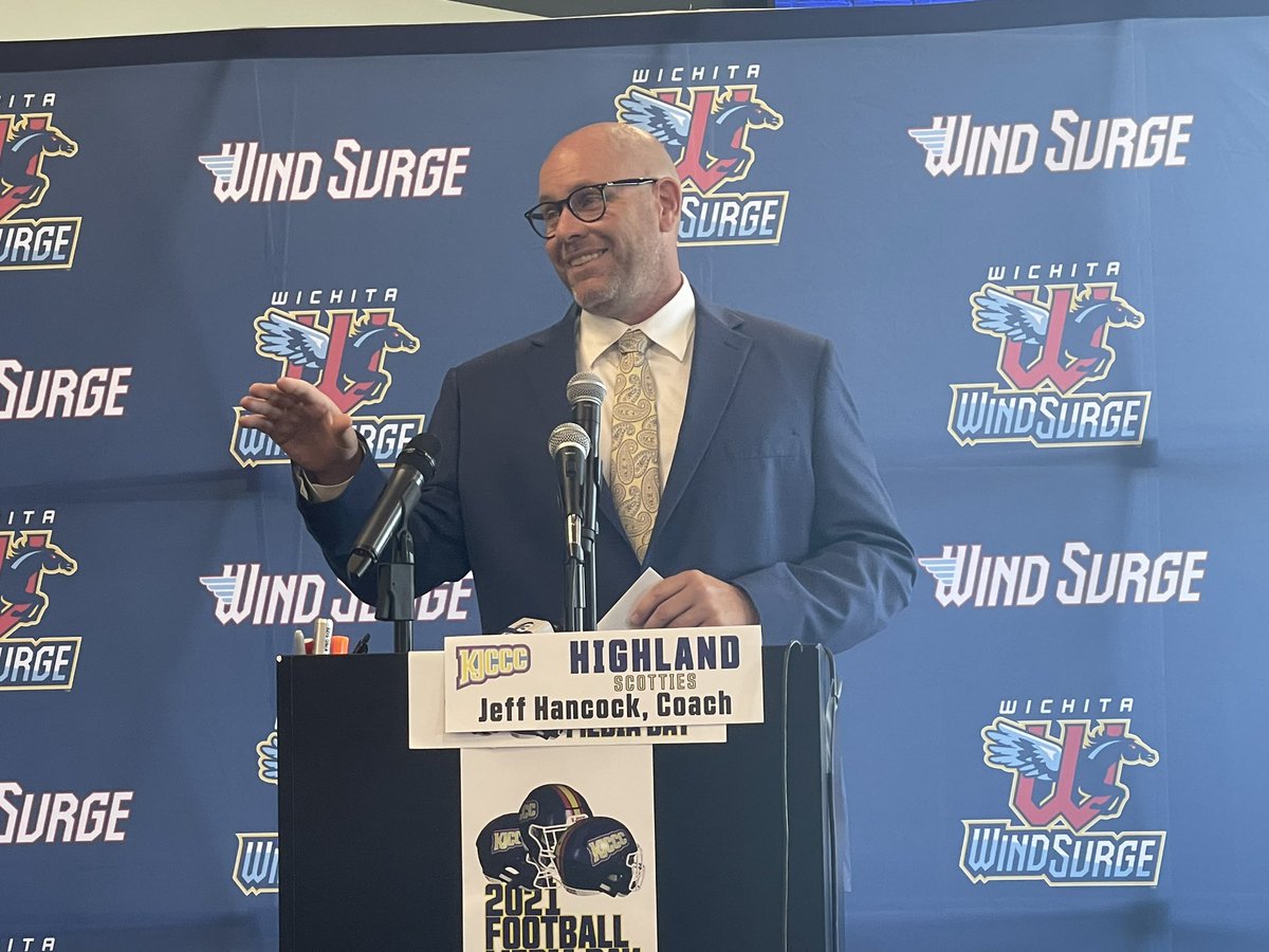 KJCCC FOOTBALL MEDIA DAY -      Jeff Hancock of Highland