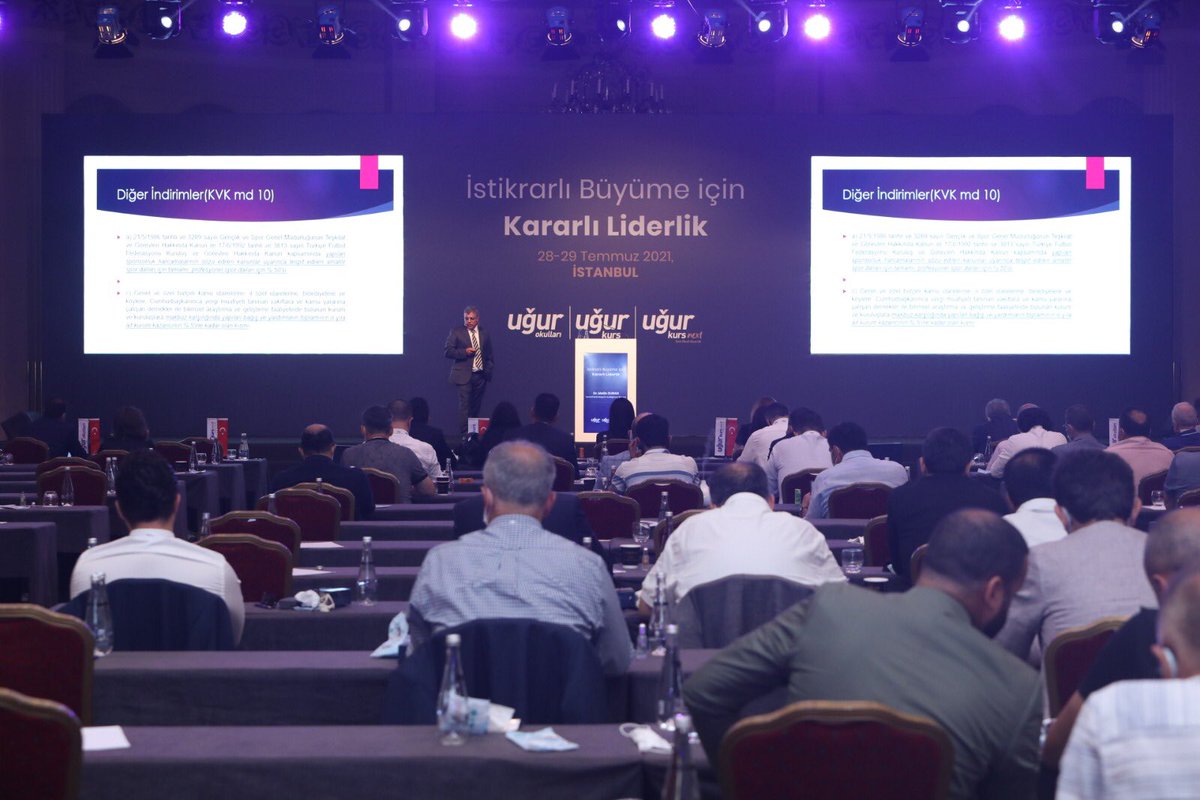 UgurOkullari's tweet photo. Türkiye geneli kurucularımız ile ‘İstikrarlı Büyüme İçin Kararlı Liderlik’ temalı toplantımız, Genel Müdürümüz Nil Çiçek’in açılış konuşmasıyla başladı. Doç. Dr. Yusuf Aytürk ile Yeminli Mali Müşavir ve Bağımsız Denetçi Dr. Metin Duran, tecrübelerini bizlerle paylaştı. https://t.co/7o1ohM7Ohw