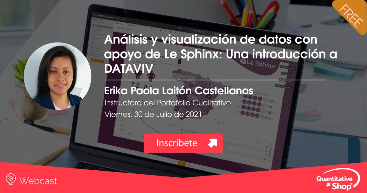 SOFTWAREshopInc's tweet image. 🖥️  Conozca más sobre la suite Le Sphinx. Exploraremos las funcionalidades e interfaz de #DATAVIV, un módulo online que facilita el análisis y visualización de datos a través de Dashboards interactivos.

↗️ bit.ly/3iMAwol
🗓️Viernes 30 de Julio - 11:00 a.m (GMT-5)