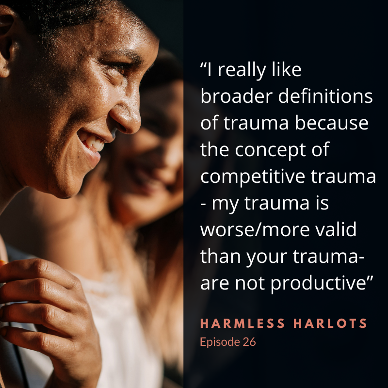 HarmlessHarlots's tweet photo. Not all trauma is necessarily equal, but it is still valid to have negative feelings about what happened and to seek proper treatment for yourself. When you hurt, you deserve to heal. Respect everyone's experiences. Someone else's trauma does not validate your own experience https://t.co/lVwMJ5HJtw