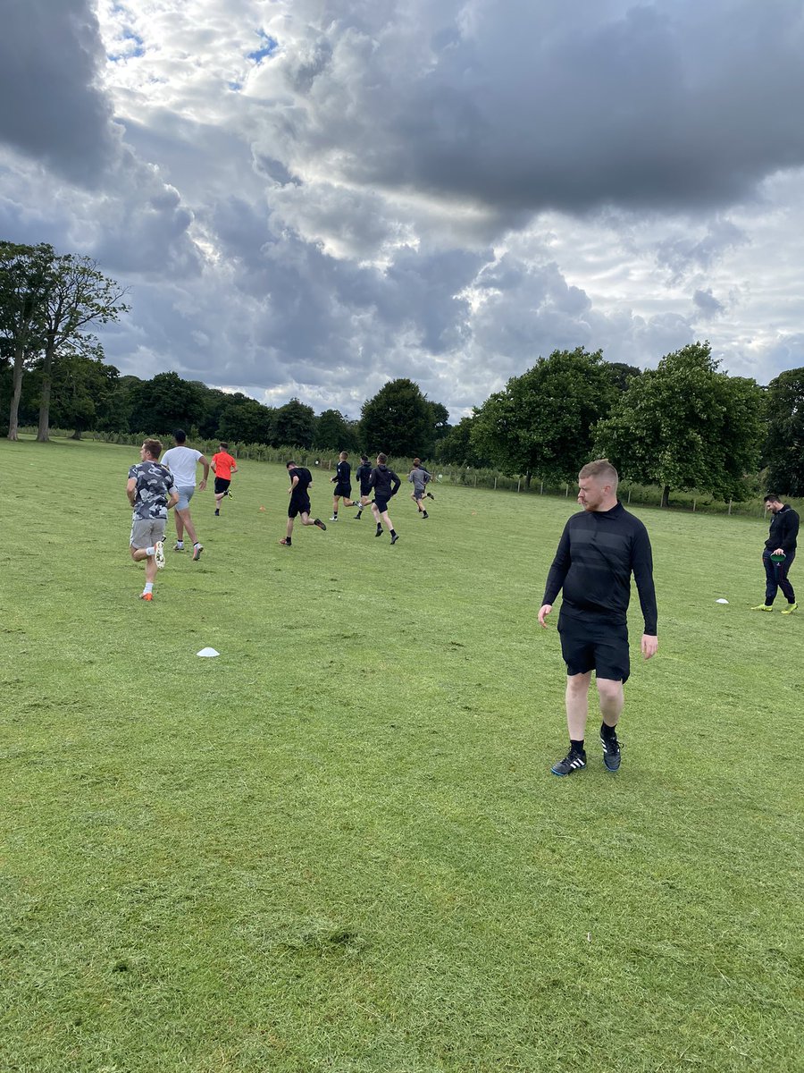 First session back for the boys #getrunning