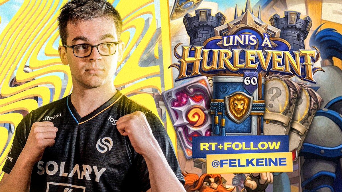 Felkeine's tweet image. Grâce à Blizzard je vous fais gagner une précommande de la prochaine extension Hearthstone Unis à Hurlevent

Pour participer RT + Follow @Felkeine !

TAS dans quelques jours