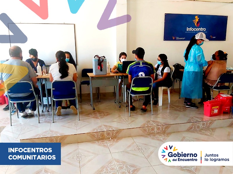 InfocentroShel1's tweet photo. #Infocentros | En Infocentros somos parte del #PlanVacunación9100 todos aportamos para lograr el objetivo de reactivar a nuestro país.
 #EncontrémonosPorLaConectividad #JuntosLoLogramos #BrechaDigital
@Telecom_Ec @LassoGuillermo @AsambleaEcuador @CNT_EC https://t.co/Izd4ktxoxM