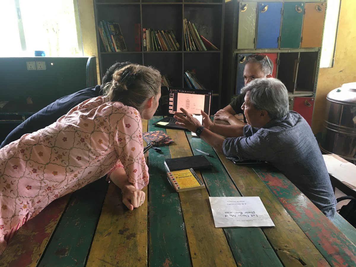 Great site visit today, alongside our longtime structural engineering partner OSD Engineering, with the Maya Universe Academy in Damauli to review the design of their new kindergarten. 

#mayauniverseacademy #nepalarchitecture #freeeducation #sustainablearchitecture #lamjung