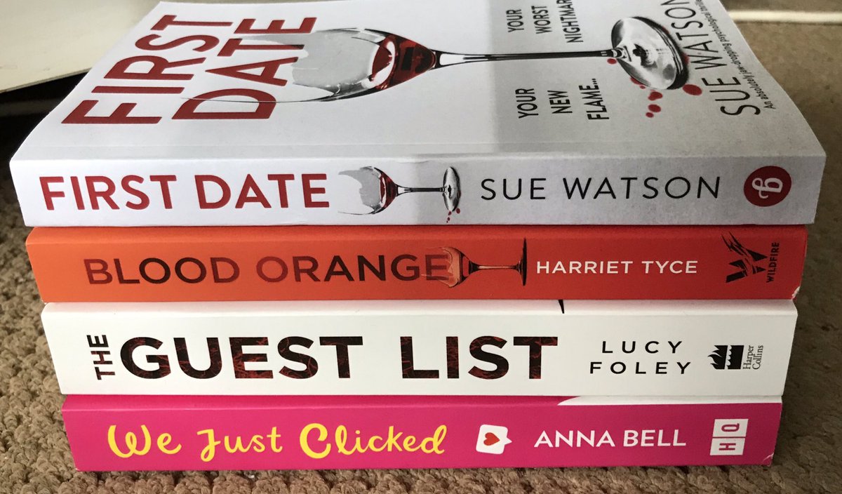 ShelleyBrenna15's tweet photo. I just ordered new books and they arrived today! Four new authors, Four new books! 📖📚 #wejustclicked #annabell #theguestlist #lucyfoleyauthor #bloodorange #harriettycebloodorange #harriettyce #firstdate #suewatsonbooks #BookTwitter #BookRecommendations https://t.co/btSeYEXWmu