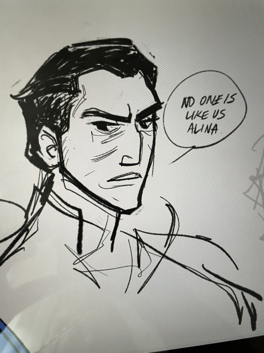Trying to figure out how I want to draw the Darkling 🤔🤔 I Honestly should just use Ben Barnes as ref tho he is kinda the ultimate casting choice tbh.....