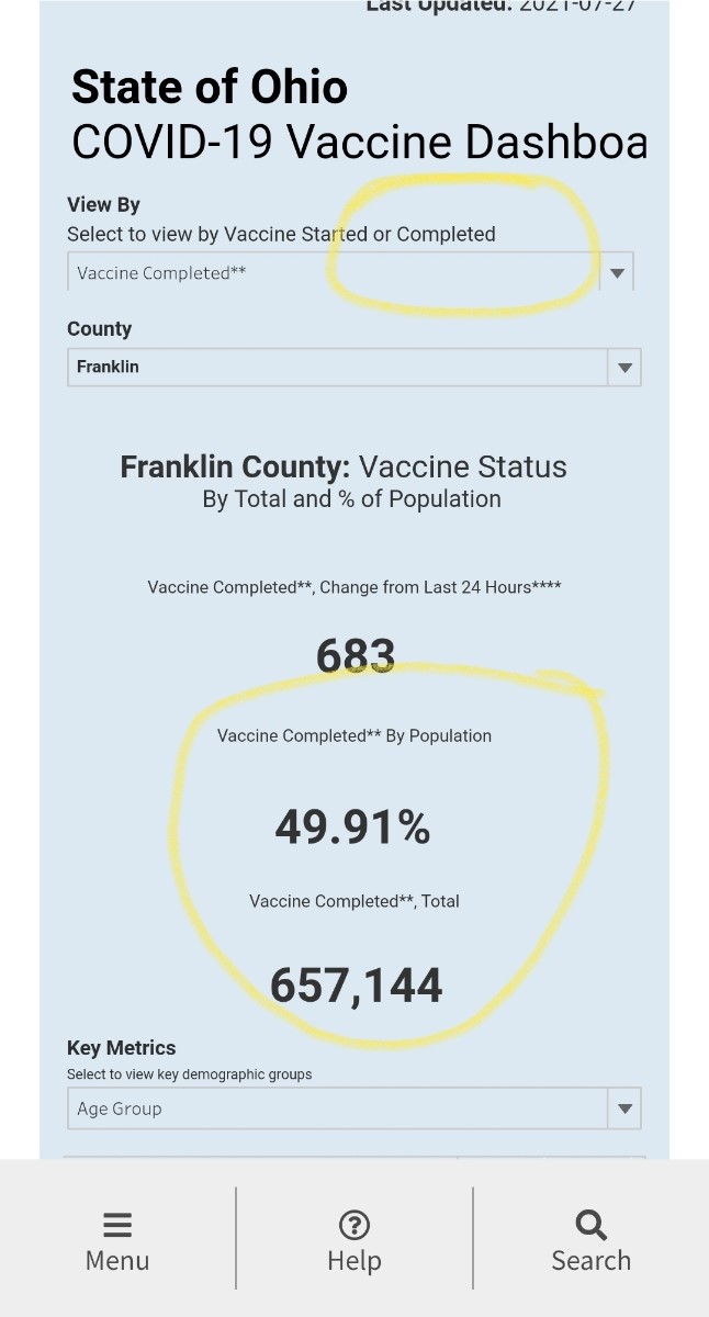 CreOhioState's tweet image. How many students are actually vaccinated @OhioState??????? Less than 50% of Franklin County--where @OhioState is located--is vaccinated???