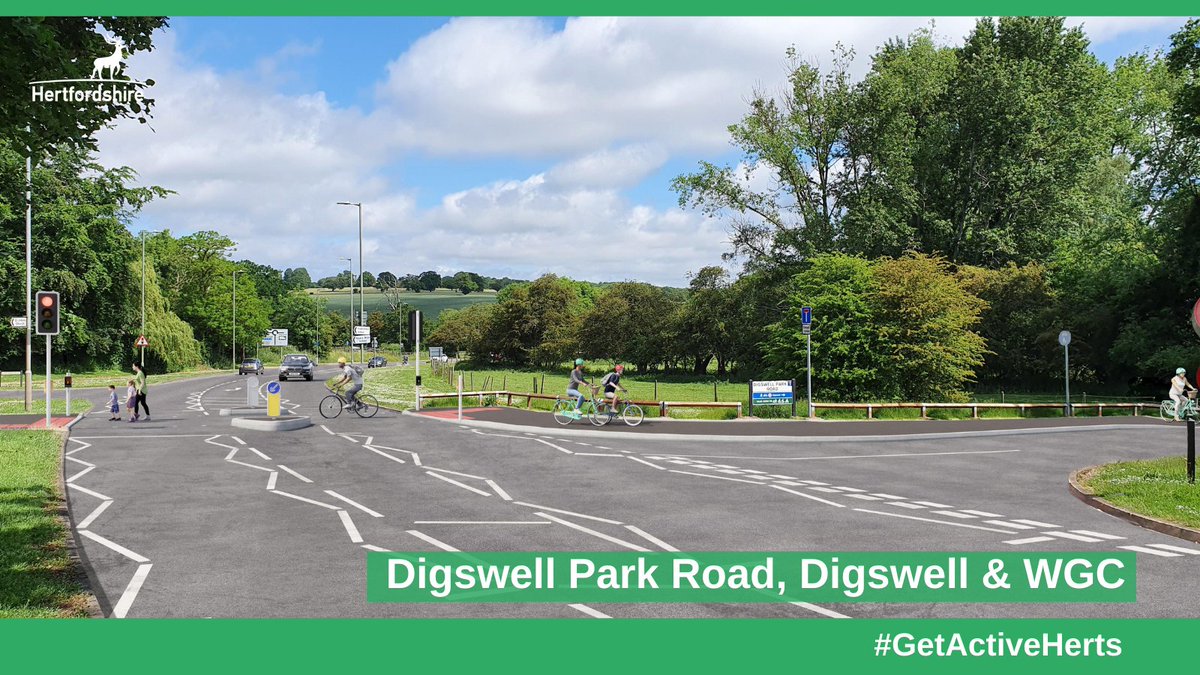 Herts_Highways's tweet image. #Digswell #WGC We are proposing improvements that support the objectives of our #LocalTransportPlan and Sustainable Hertfordshire strategy to help make more journeys by bicycle and foot. See our proposals at bit.ly/2SDCoqi  #CyleWalkHerts