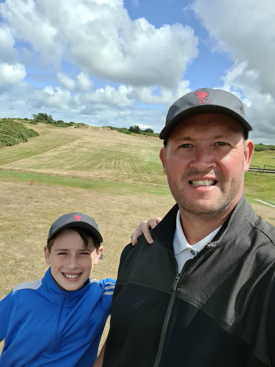 woolybuck's tweet photo. Good to be back 'home' @bullbaygolfclub ⛳🤣 love this place &amp; great to bring the lad! Not great getting beat though 👎🤣 #10yearsold #bandit #53points https://t.co/kI64MCeQBe