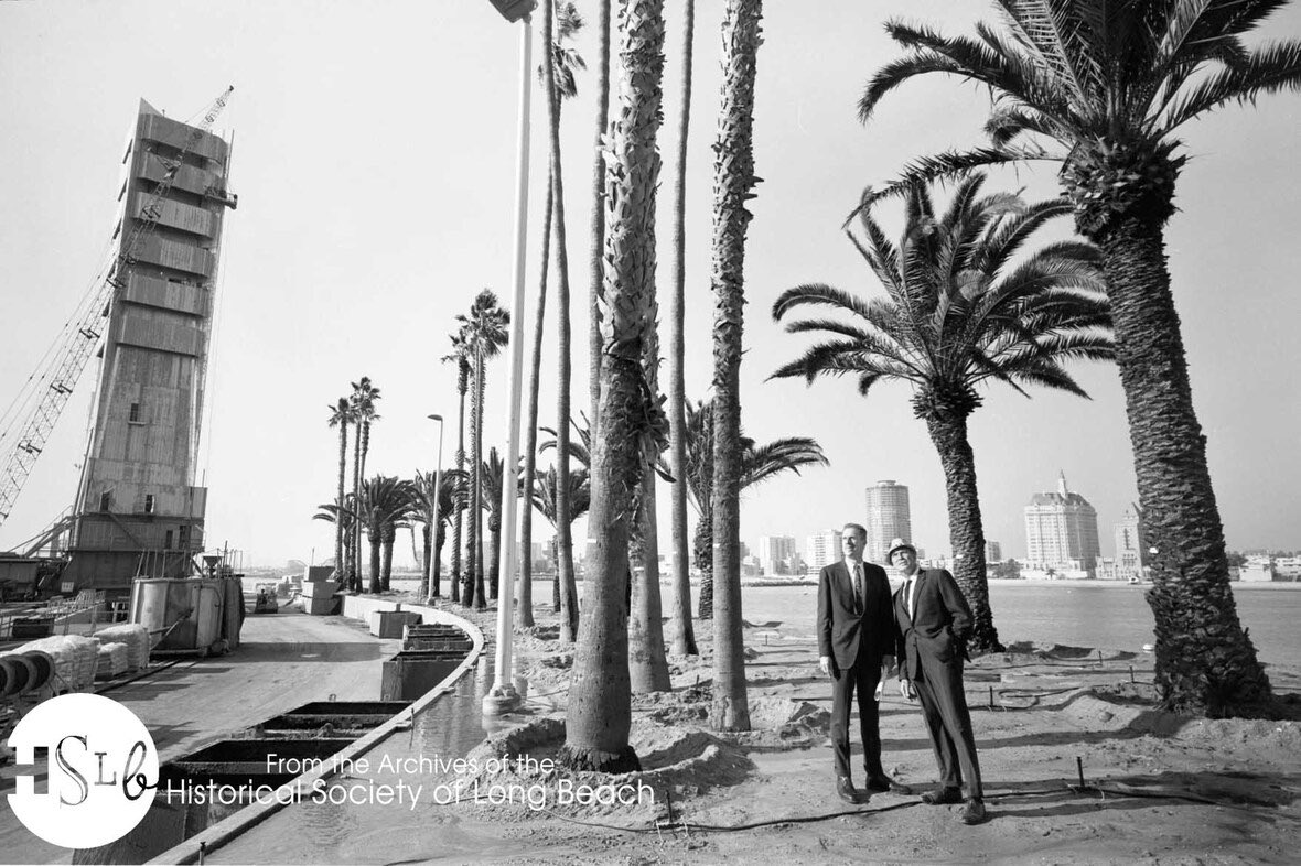 Highlighting the Historical Harbor: In 1967, when an accident killed a group of astronauts, the oil platform closest to downtown Long Beach was named for Mercury astronaut Gus Grissom.
The “Oil Islands” have become one of Long Beach’s most familiar features. <a href="/portoflongbeach/">Port of Long Beach</a>