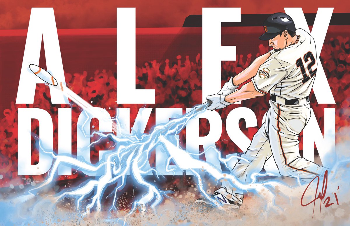 Stay Hot #AlexDickerson #resilientsf #SFGiants <a href="/TheFulgenshow/">thefulgenshow</a>